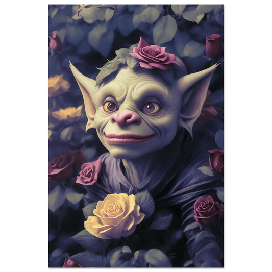 Pruning the Roses Goblin Wall Art Poster Print