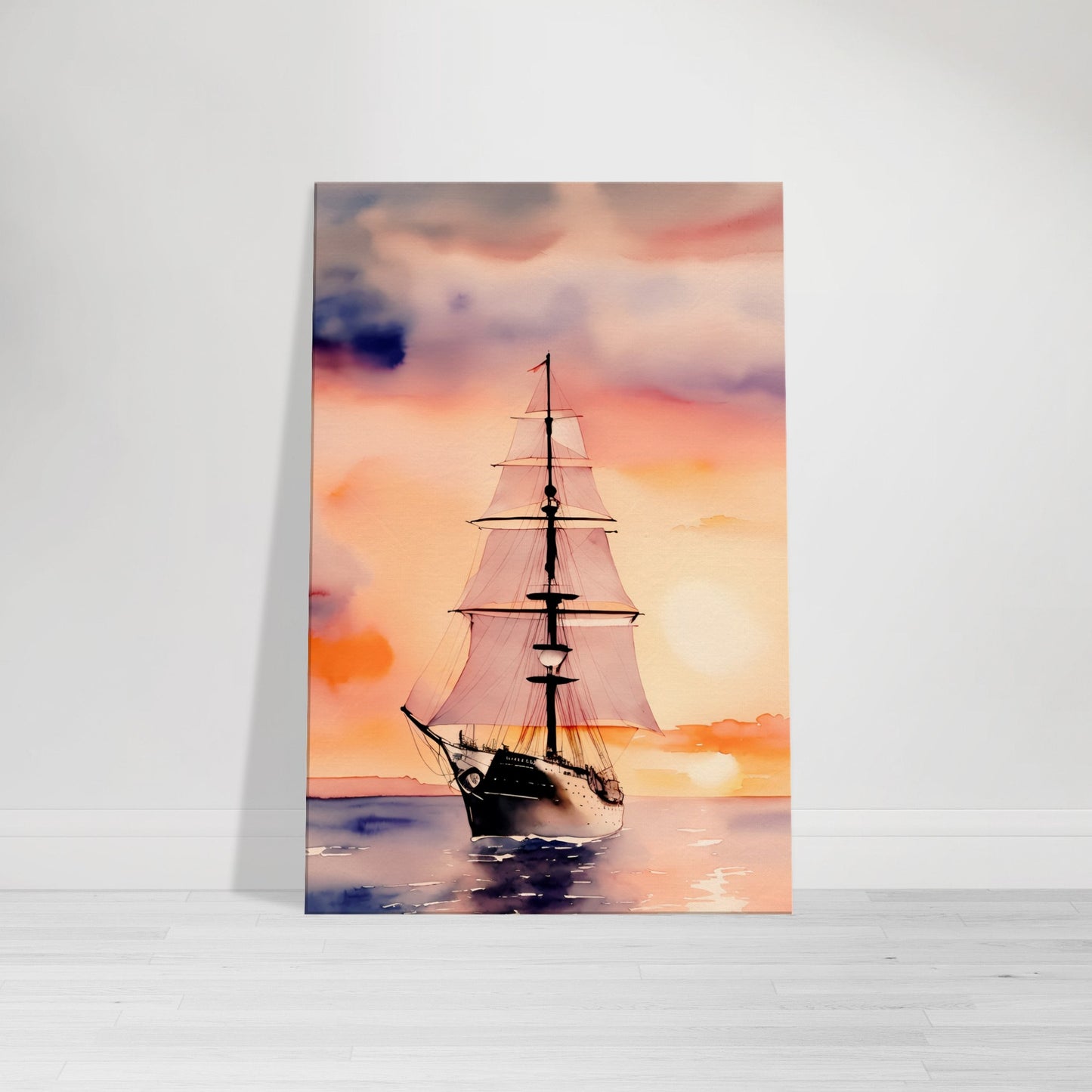 Sailing Ship Canvas Wall Art Print