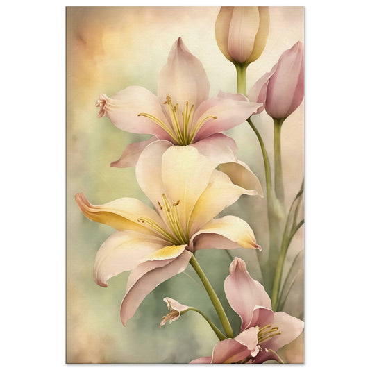 Day Lily Canvas Wall Art Print