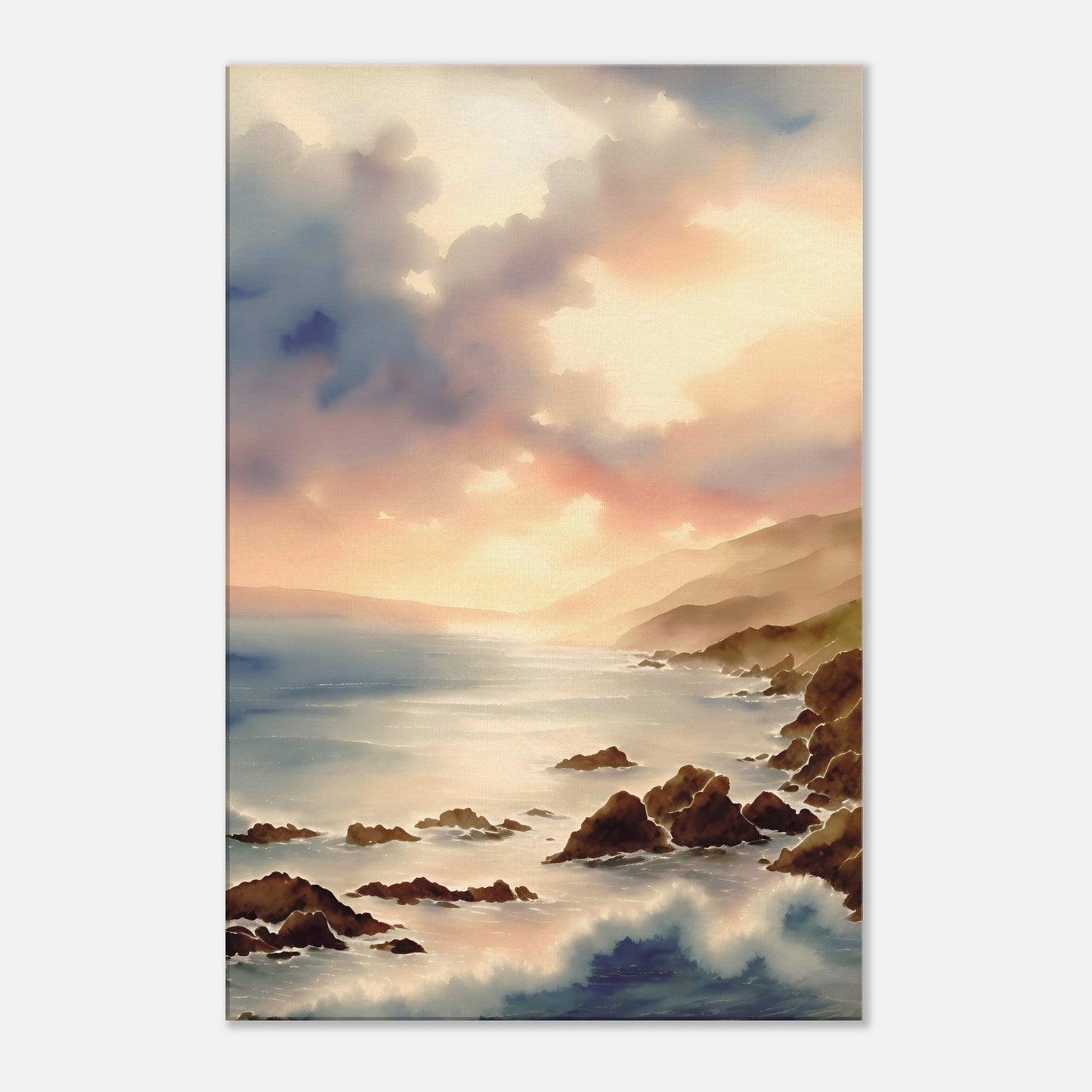 Big Sur Canvas Wall Art Print