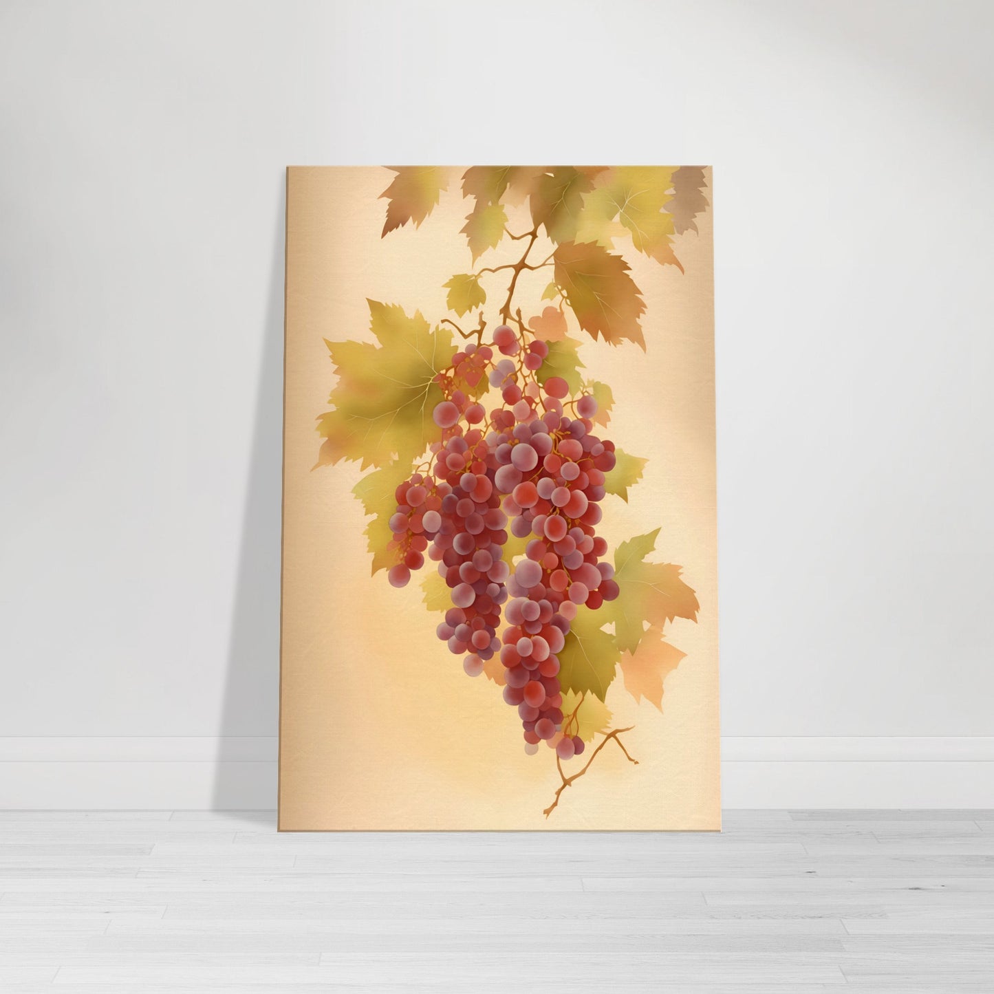 Grape Vine Canvas Wall Art Print