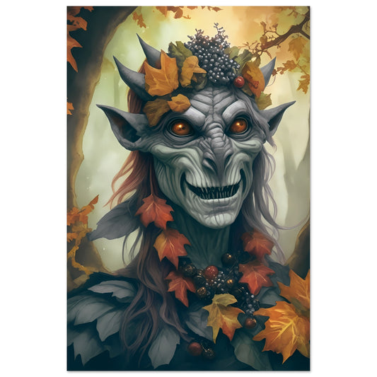 Fall Goblin Wall Art Poster Print