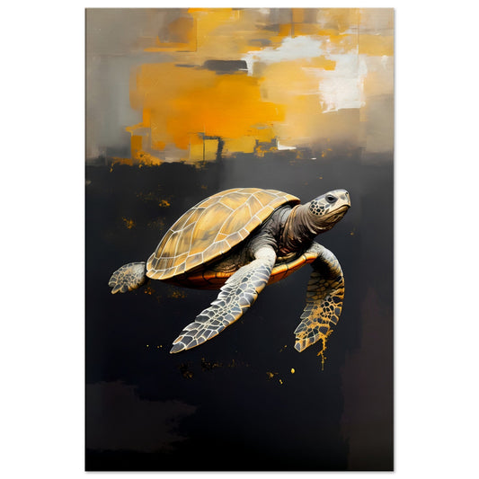 Sea Turtle Canvas Wall Art Print