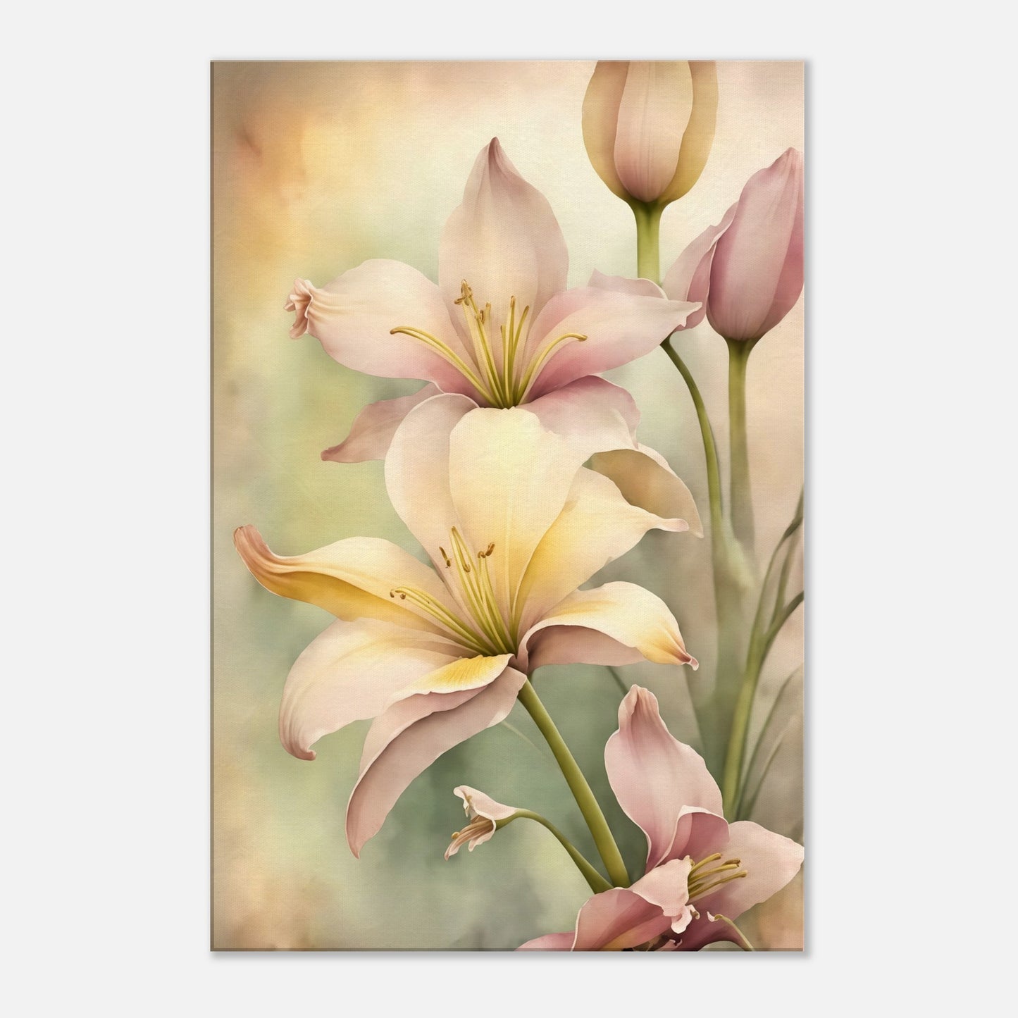 Day Lily Canvas Wall Art Print