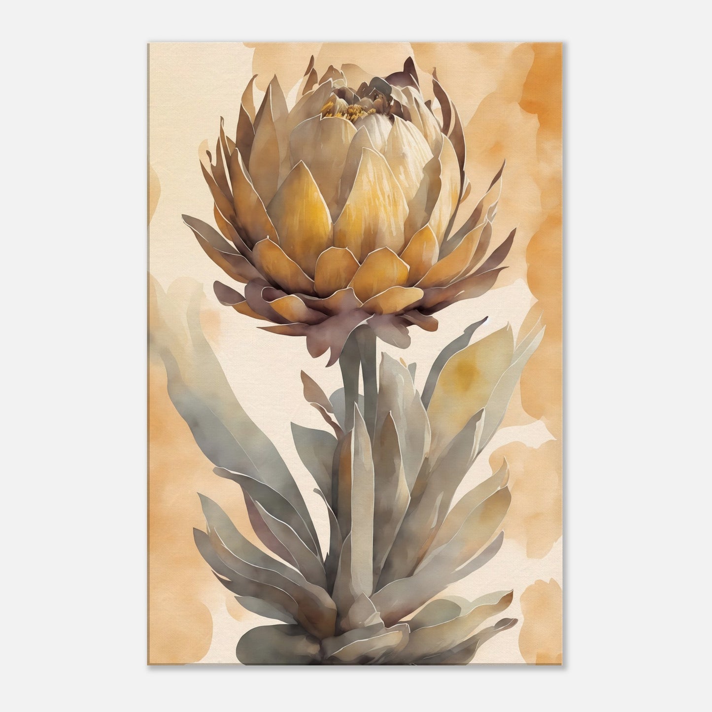 Artichoke Melody Canvas Wall Art Print