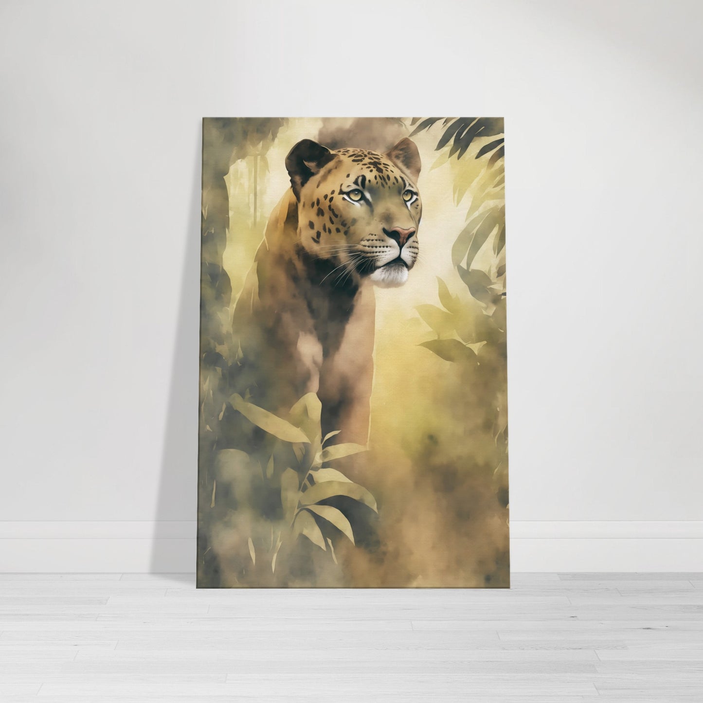 Panther Jungle Cat Canvas Wall Art Print