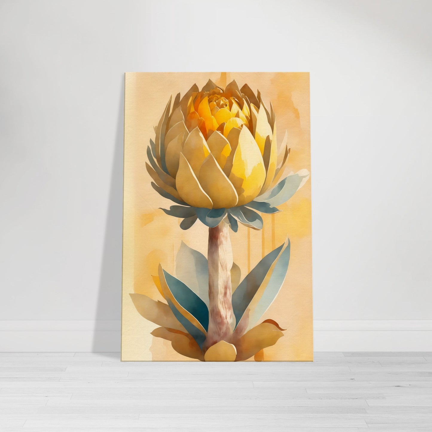 Artichoke Delight Canvas Wall Art Print