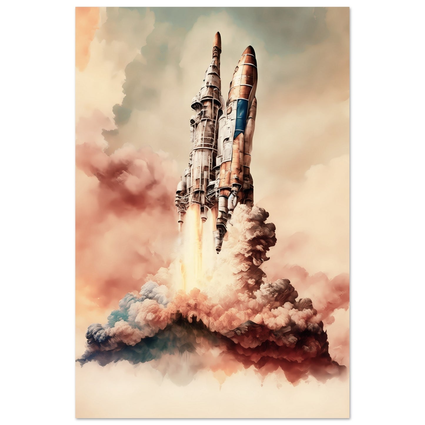 Rocket Payload Wall Art Poster Print