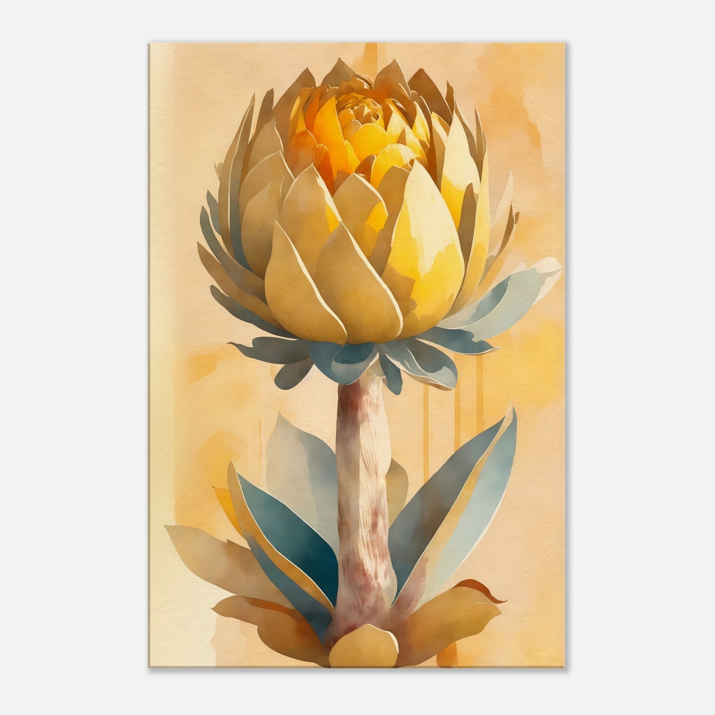 Artichoke Delight Canvas Wall Art Print