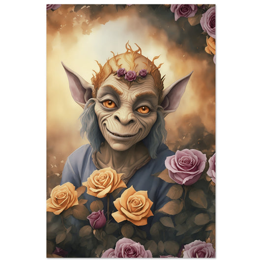 Keeper Of The Rose Goblin Wall Art Poster Print