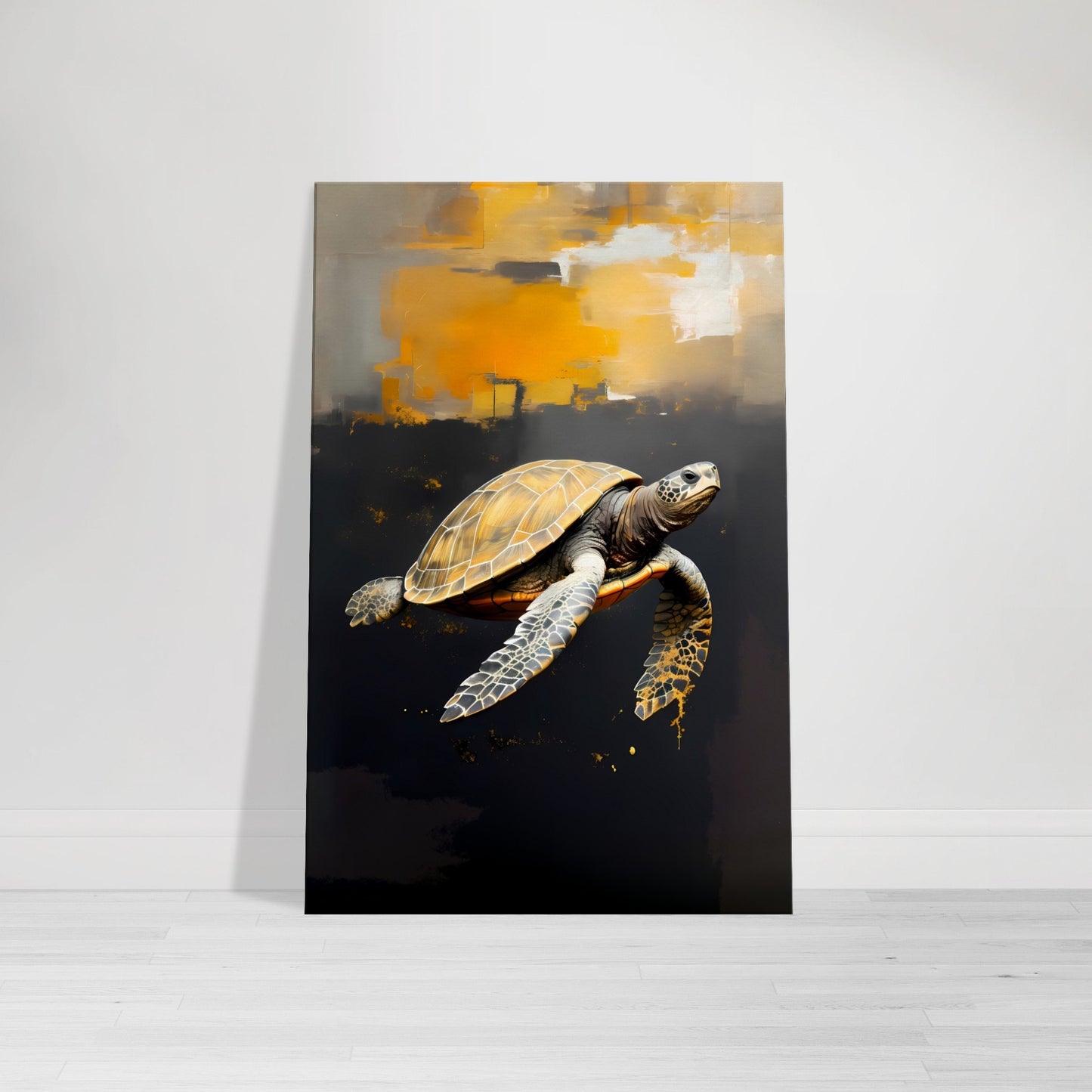 Sea Turtle Canvas Wall Art Print