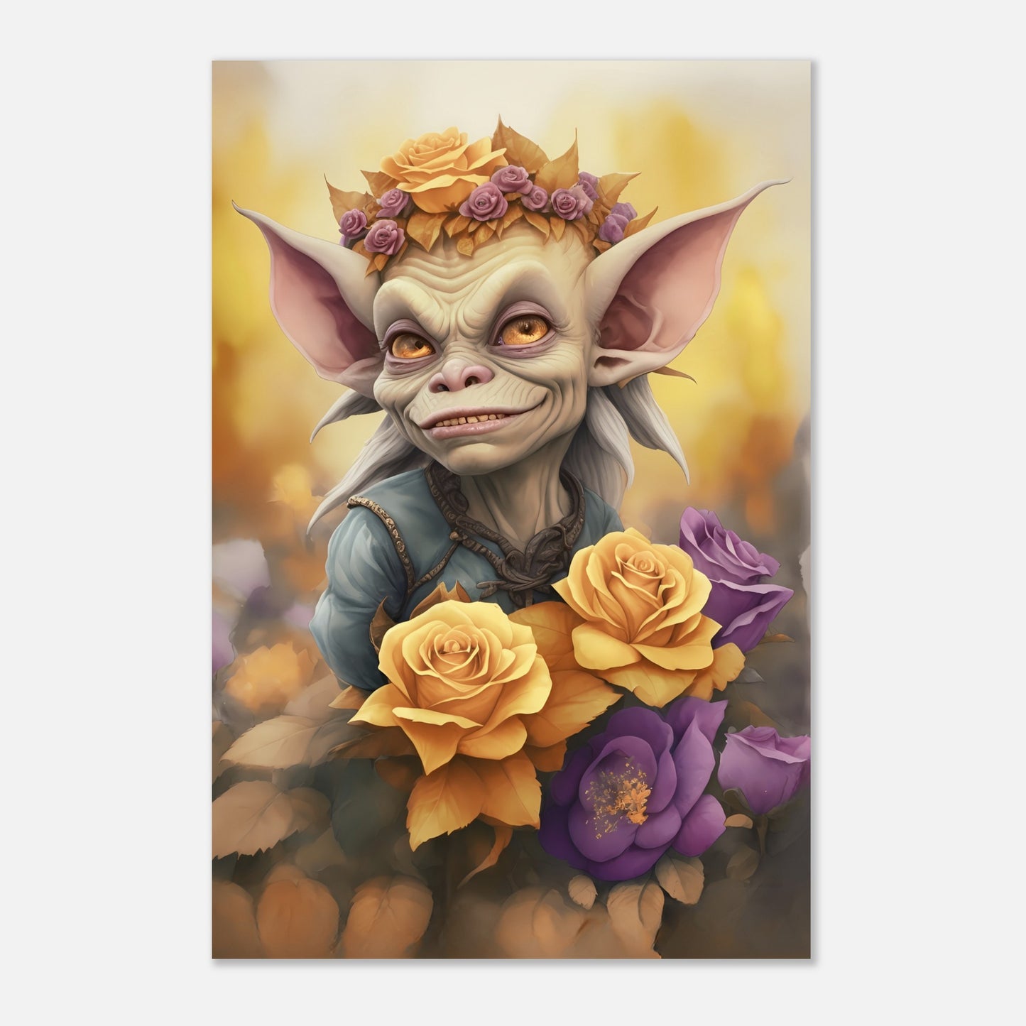 Mae the Florist Goblin Wall Art Poster Print