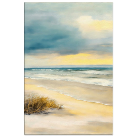 Beach Dawn Canvas Wall Art Print