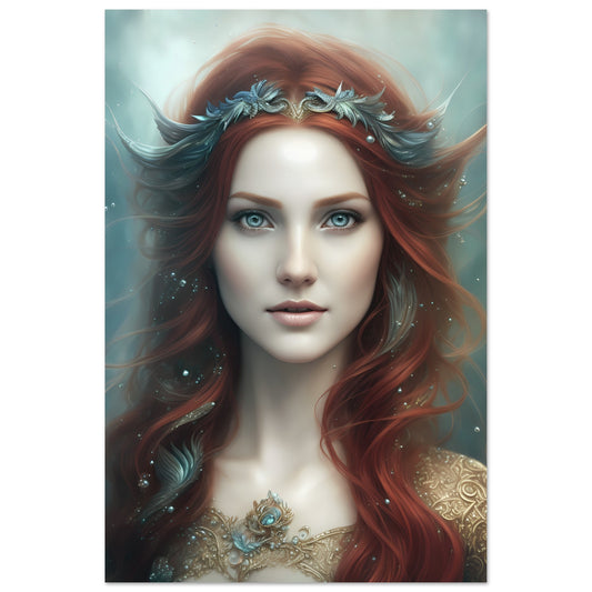 Sea of the North Mermaid Wall Art Poster Print