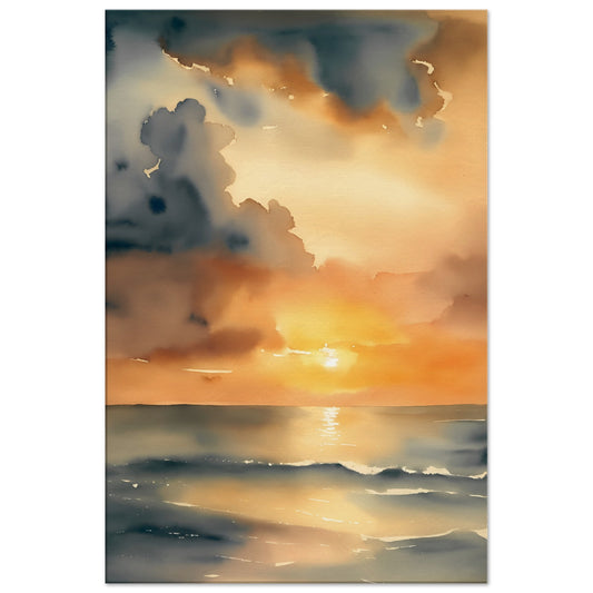 Ocean Seascape Canvas Wall Art Print