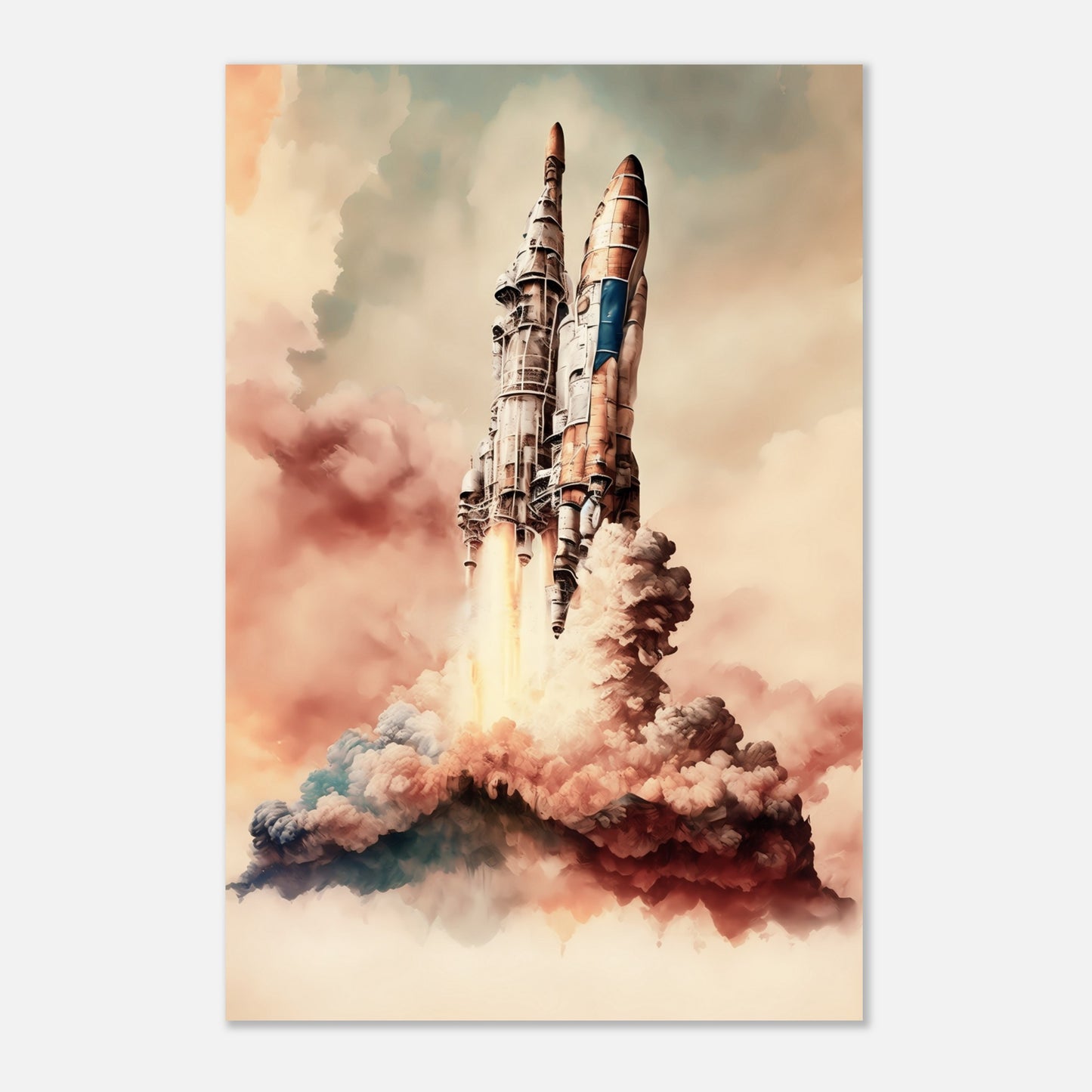 Rocket Payload Wall Art Poster Print